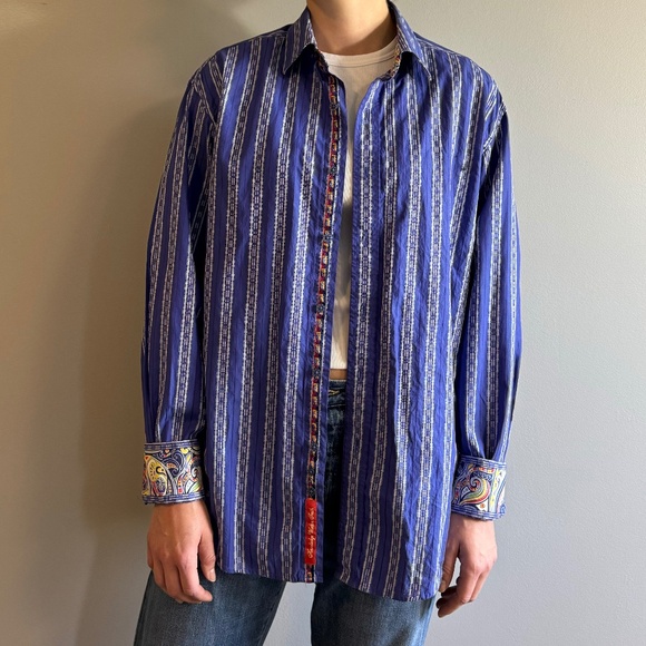 Robert Graham Button Down Shirt - Picture 1 of 5